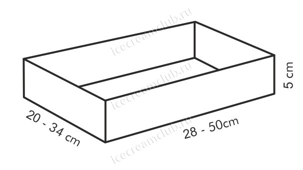 Четвертое дополнительное изображение для товара Регулируемая форма для выпечки DELICIA (прямоугольная) Tescoma 623382