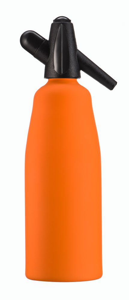 Первое дополнительное изображение для товара Сифон для газировки O!range 1л. оранжевый (Уценка - тестовый образец)