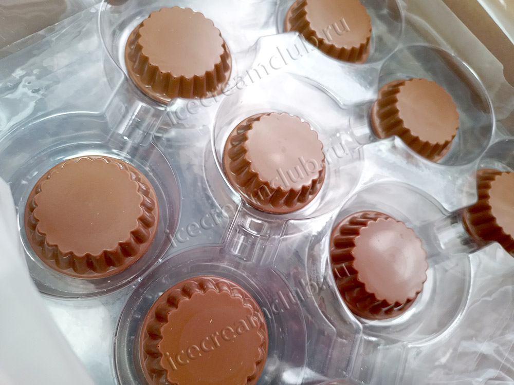 Девятое дополнительное изображение для товара Тарталетка шоколадная 52 мм (молочный шоколад) 45 шт, Katsan K102022