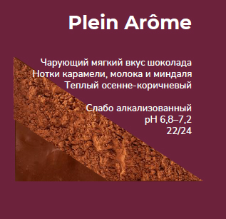 Четвертое дополнительное изображение для товара Какао-порошок без сахара Plein Arome 22/24%, Cacao Barry (Франция) – 1 кг,  DCP-22PLARO-89B