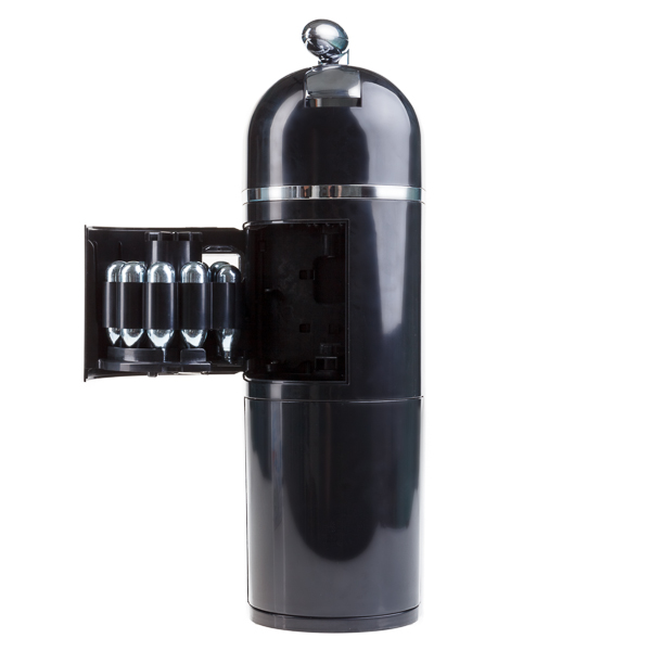 Третье дополнительное изображение для товара Сифон / аппарат для газирования Home Bar Multishot черный