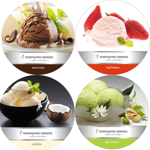 Шестое дополнительное изображение для товара Набор ингредиентов для домашнего мороженого Gelatissimo, 5 вкусов (Gelato Kit)