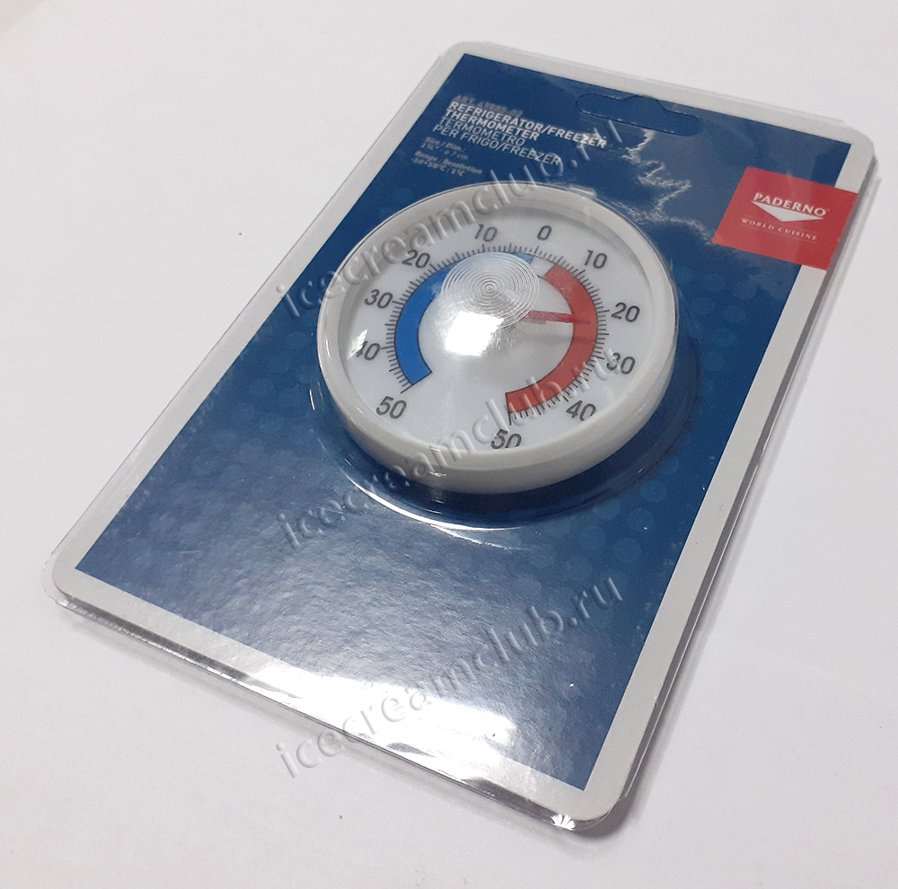 Первое дополнительное изображение для товара Термометр для холодильника и морозильной камеры Paderno, 49885-02