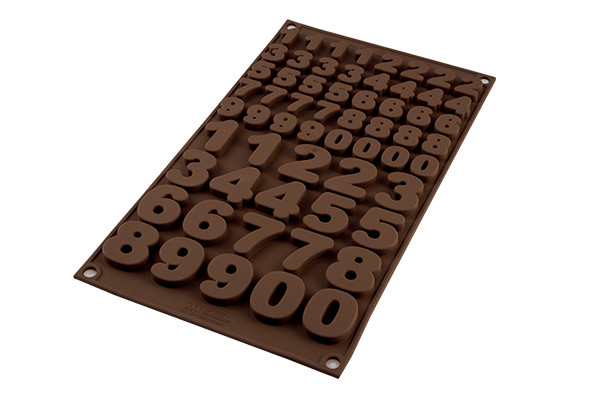 Четвертое дополнительное изображение для товара Форма силиконовая «Цифры 123», (Silikomart, Италия) SF174
