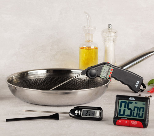 Первое дополнительное изображение для товара Термометр-щуп пищевой профессиональный ILSA, 11 см