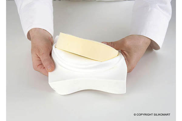 Четвертое дополнительное изображение для товара Форма для муссовых тортов ТОРТАФЛЕКС КРУГ, d-18, h-5 см (Silikomart, Италия)
