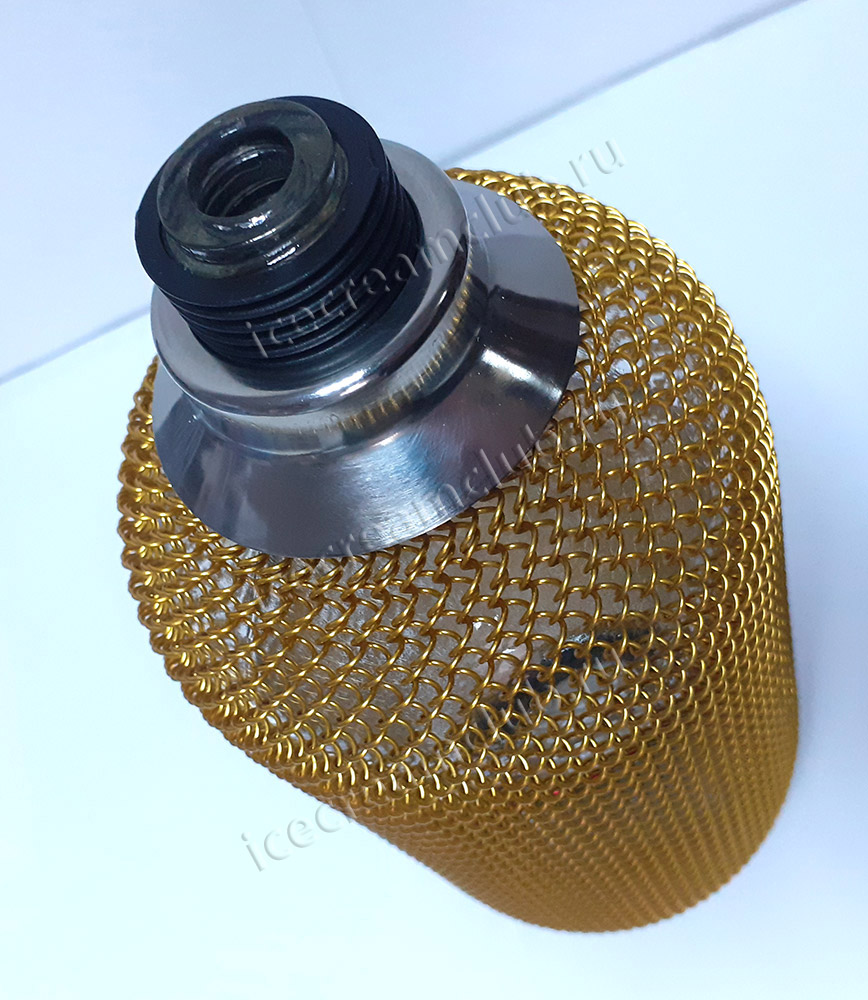Третье дополнительное изображение для товара Сифон для газирования воды Classic Soda Syphon 1L P.L. Barbossa (стекло), золотой