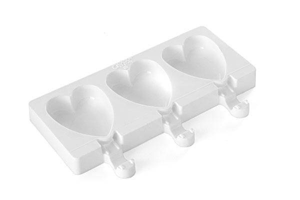 Форма для мороженого эскимо на палочке Easy Cream «Сердце мини» (Silikomart, Италия)