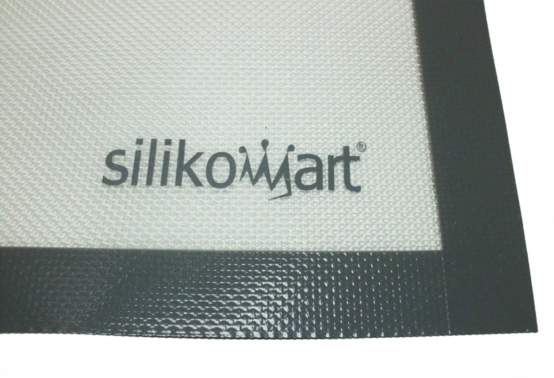 Седьмое дополнительное изображение для товара Силиконовый антипригарный коврик для выпечки "Фибергласс-1", 59,5x39,5 см. (Silikomart, Италия)