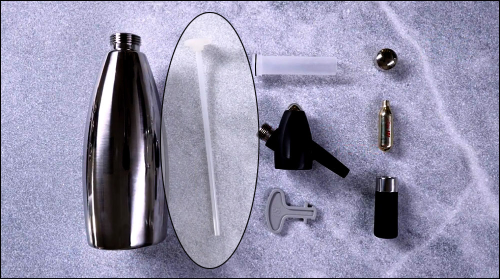 Первое дополнительное изображение для товара Трубка-прокладка для сифона iSi Soda Siphon