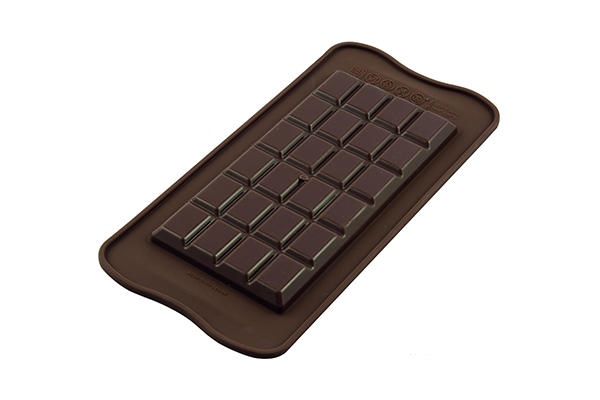 Первое дополнительное изображение для товара Форма для шоколадных конфет ИЗИШОК «Плитка классик» (EasyChoc Silikomart, Италия) SCG36