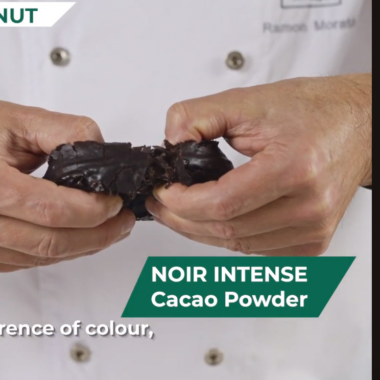 Пятое дополнительное изображение для товара Черный какао-порошок NOIR INTENSE 10-12% 1 кг, Cacao Barry DCP-10BLACK-89B