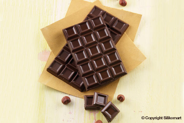 Второе дополнительное изображение для товара Форма для шоколадных конфет ИЗИШОК «Плитка стандарт» (EasyChoc Silikomart, Италия) SCG37