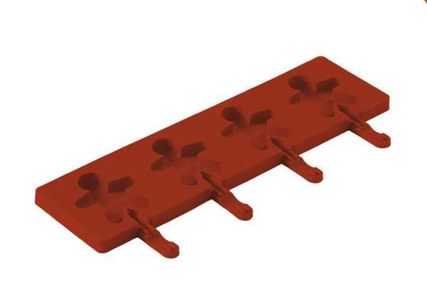 Второе дополнительное изображение для товара Силиконовая форма для леденцов и конфет на палочке "Человечки" ИЗИПОП (Silikomart, Италия), 2 шт, арт. POP02