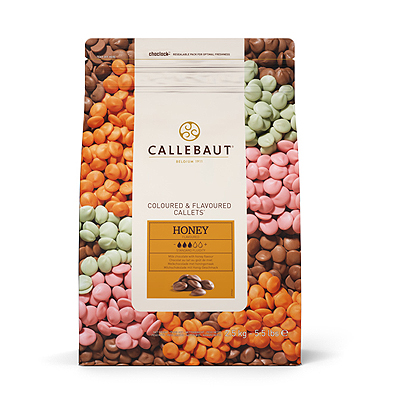 Первое дополнительное изображение для товара Шоколад Callebaut (Бельгия), молочный с медом в монетах (2,5 кг.) CHF-Q1HONEY-556