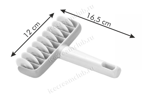 Четвертое дополнительное изображение для товара Универсальный нож для теста Tescoma Delicia 630023