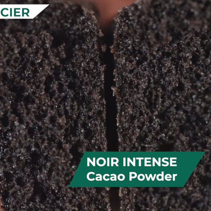 Восьмое дополнительное изображение для товара Черный какао-порошок NOIR INTENSE 10-12% 1 кг, Cacao Barry DCP-10BLACK-89B