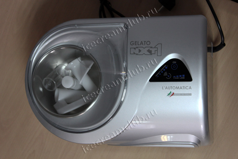 Третье дополнительное изображение для товара Автоматическая мороженица Nemox Gelato NXT-1 L'Automatica Silver