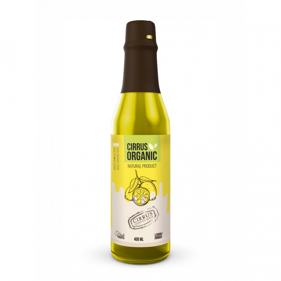 Сироп Cirrus Organic – лимон, 0.4л
