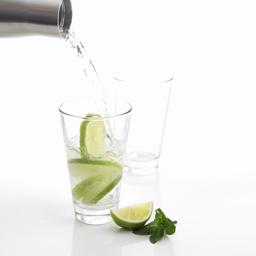 Четвертое дополнительное изображение для товара Сифон для газирования воды и напитков Mosa Soda Splash 1.1л