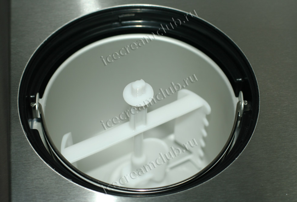 Шестое дополнительное изображение для товара Автоматическая мороженица Gastrorag 2L ICM-2031 (уценка - вмятина на корпусе)