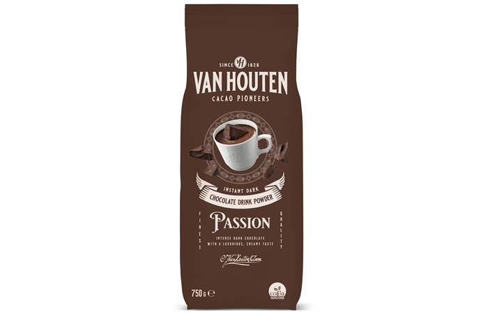 Первое дополнительное изображение для товара Смесь для горячего шоколада Passion 0.75 кг, Van Houten VM-75974-V46