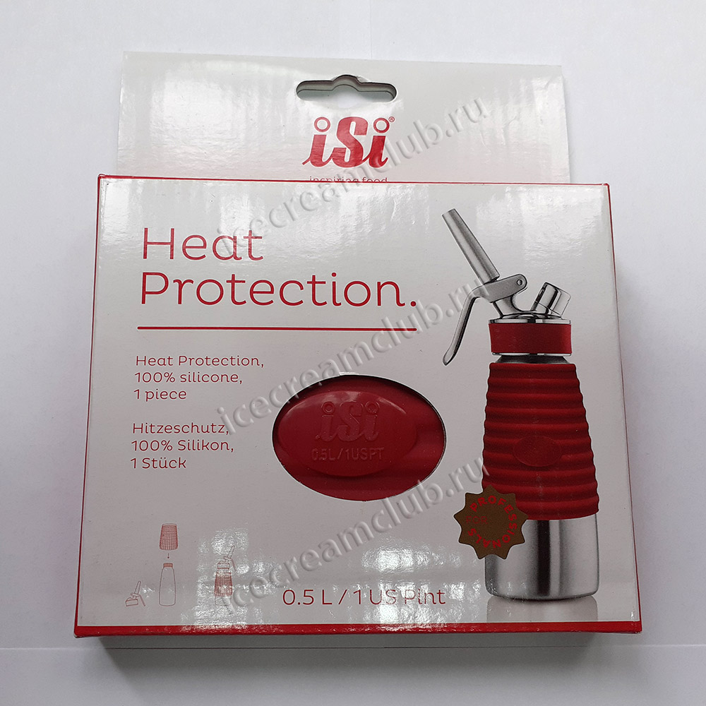 Первое дополнительное изображение для товара Чехол термостойкий iSi Heat Protection для сифона Gourmet 0.5л