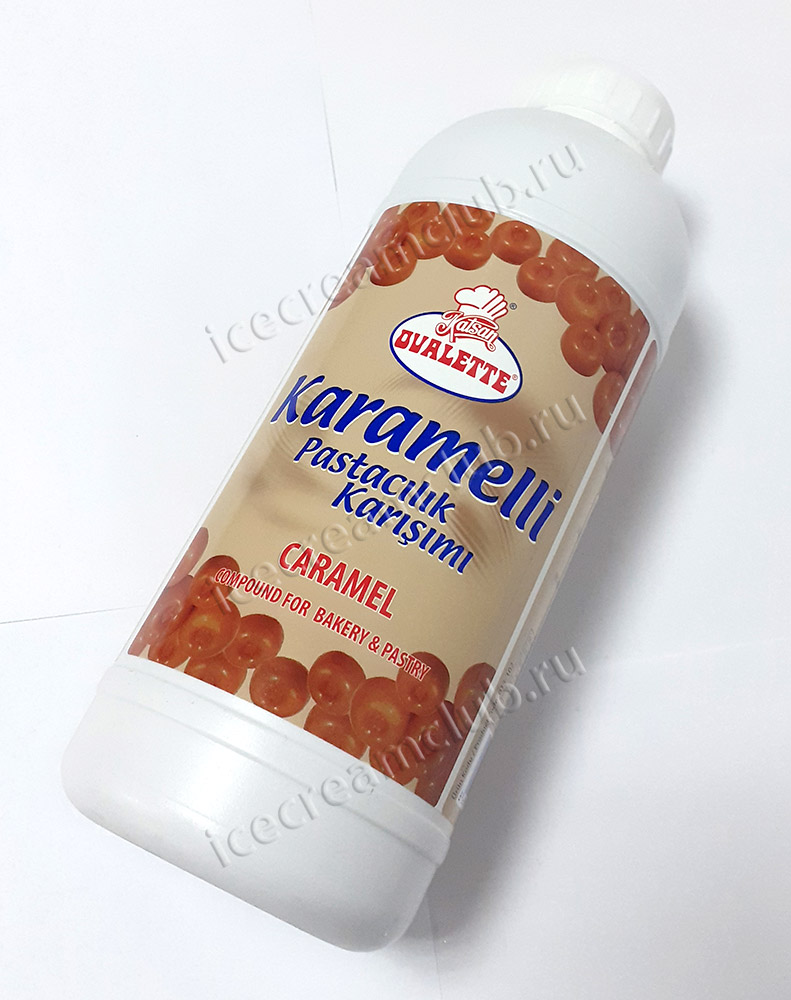 Второе дополнительное изображение для товара Паста вкусоароматическая ОВАЛЕТТ «Карамель» 1.15 кг, Katsan K013102