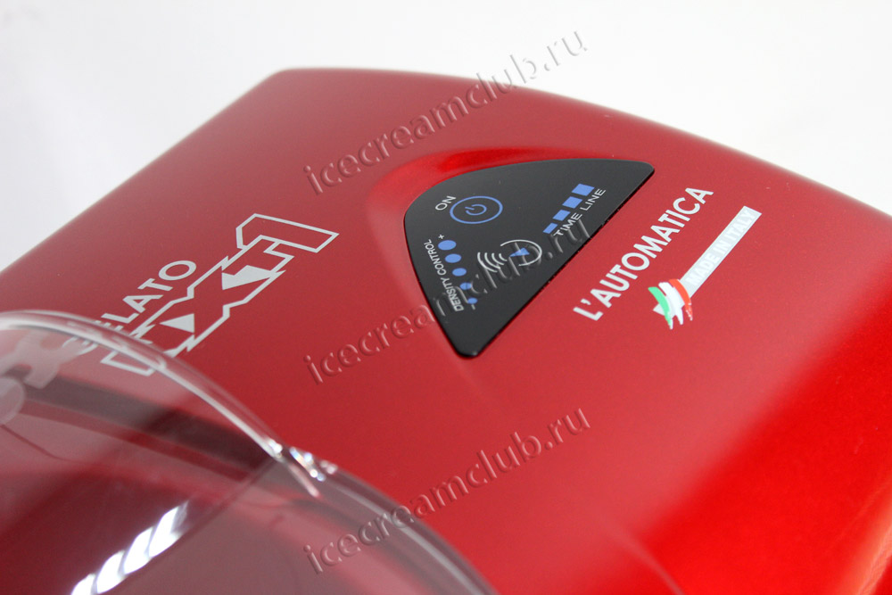 Пятое дополнительное изображение для товара Автоматическая мороженица Nemox Gelato NXT-1 L Automatica Red