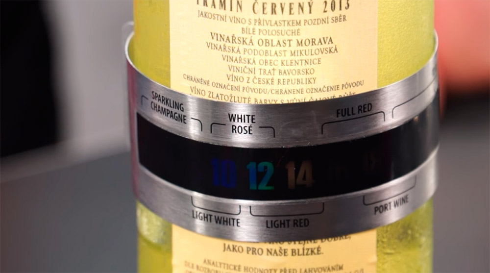 Первое дополнительное изображение для товара Термометр для вина UNO VINO Tescoma 695444