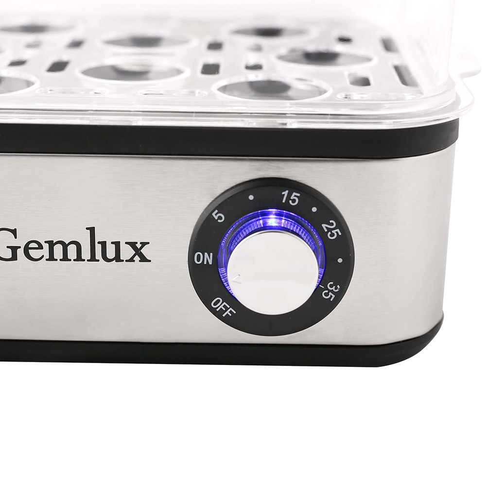 Четвертое дополнительное изображение для товара Яйцеварка-пароварка Gemlux GL-EB28 (16 яиц)
