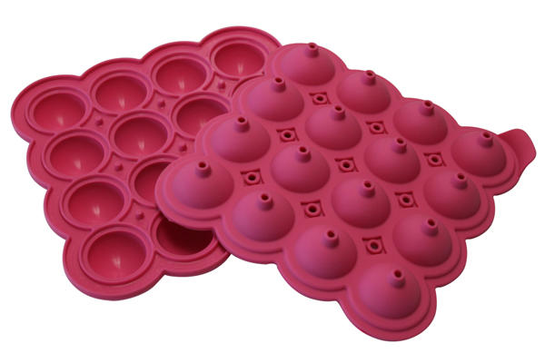Первое дополнительное изображение для товара Набор для кейк попсов (форма, палочки, подставка) Wonder Pops (Silikomart, Италия)