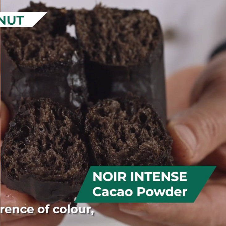 Шестое дополнительное изображение для товара Черный какао-порошок NOIR INTENSE 10-12% 1 кг, Cacao Barry DCP-10BLACK-89B
