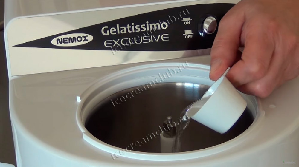 Одинадцатое дополнительное изображение для товара Автоматическая мороженица Nemox Gelatissimo Exclusive 1.7L