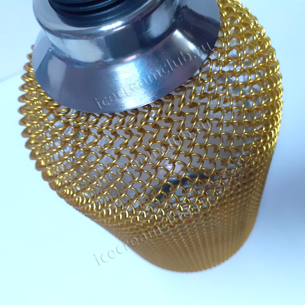 Девятое дополнительное изображение для товара Сифон для газирования воды Classic Soda Syphon 1L P.L. Barbossa (стекло), золотой