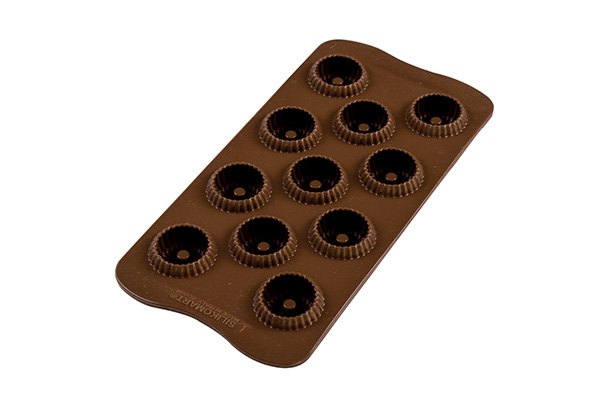 Второе дополнительное изображение для товара Форма для шоколадных конфет ИЗИШОК «Корона» (EasyChoc Silikomart, Италия) SCG49