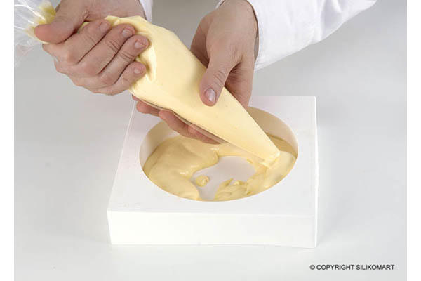 Первое дополнительное изображение для товара Форма для муссовых тортов ТОРТАФЛЕКС КРУГ, d-18, h-5 см (Silikomart, Италия)