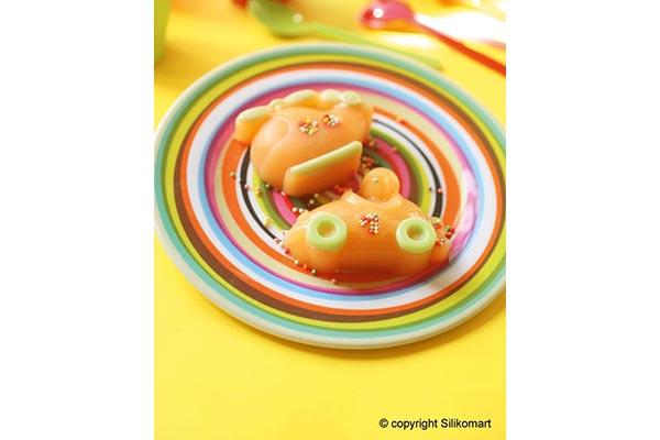 Второе дополнительное изображение для товара Форма силиконовая BabyFlex «Гонки» (Silikomart, Италия) HSF05