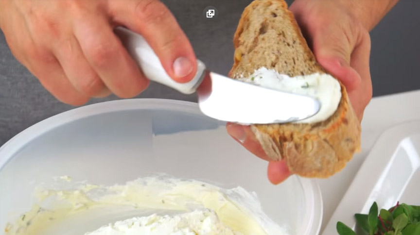 Восьмое дополнительное изображение для товара Набор для приготовления мягкого кремового сыра DELLA CASA, Tescoma 643120