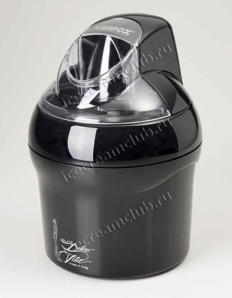 Третье дополнительное изображение для товара Мороженица Nemox Dolce Vita 1,5L Black (черная)