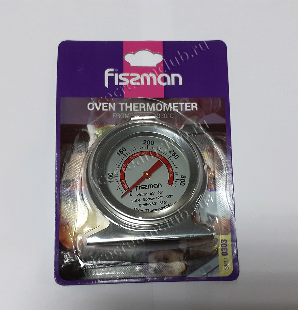 Первое дополнительное изображение для товара Термометр для духовки 30-330C, Fissman 0303