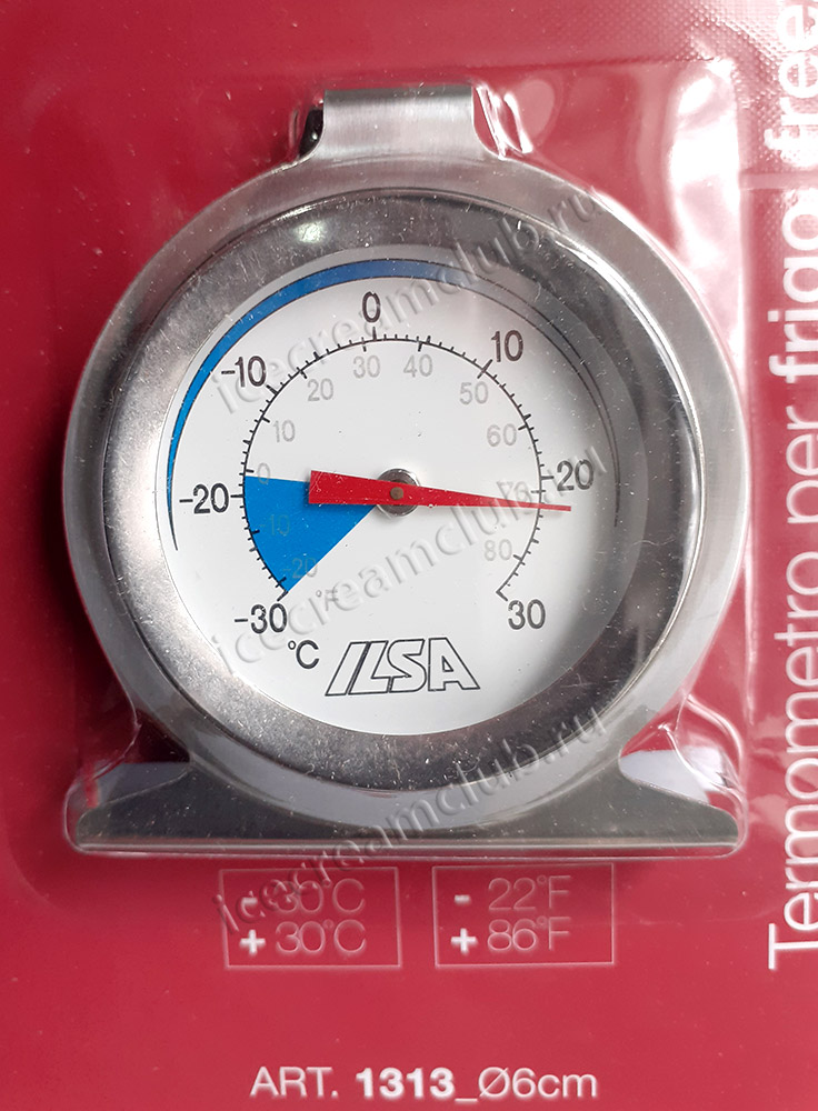 Дополнительное изображение для товара Термометр для холодильника и морозильной камеры ILSA