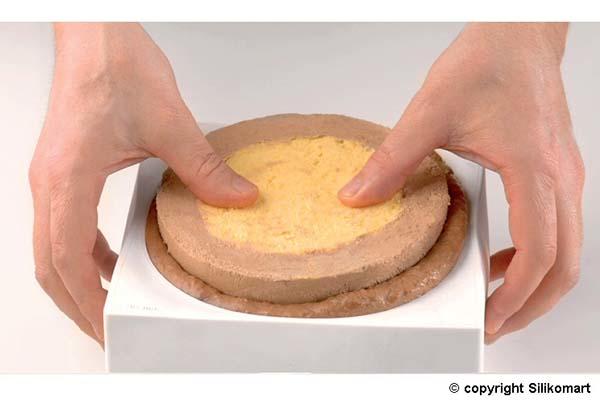Восьмое дополнительное изображение для товара Форма для муссовых тортов ТОРТАФЛЕКС ПОЛУСФЕРА d-16 см (Silikomart, Италия)