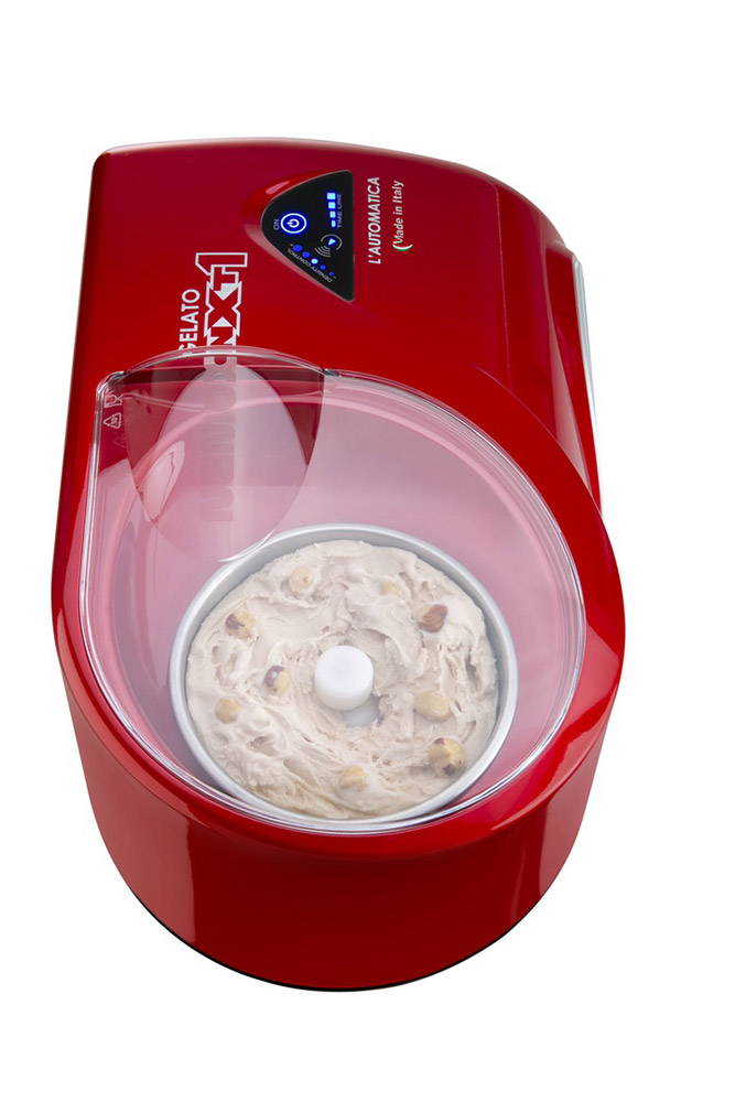Четвертое дополнительное изображение для товара Автоматическая мороженица Gelato NXT-1 L'Automatica I-Green RED