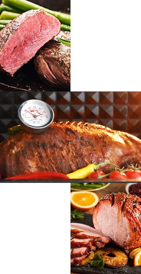 Третье дополнительное изображение для товара Термометр «2 в 1»: для мяса и духовки, Steba AC 12