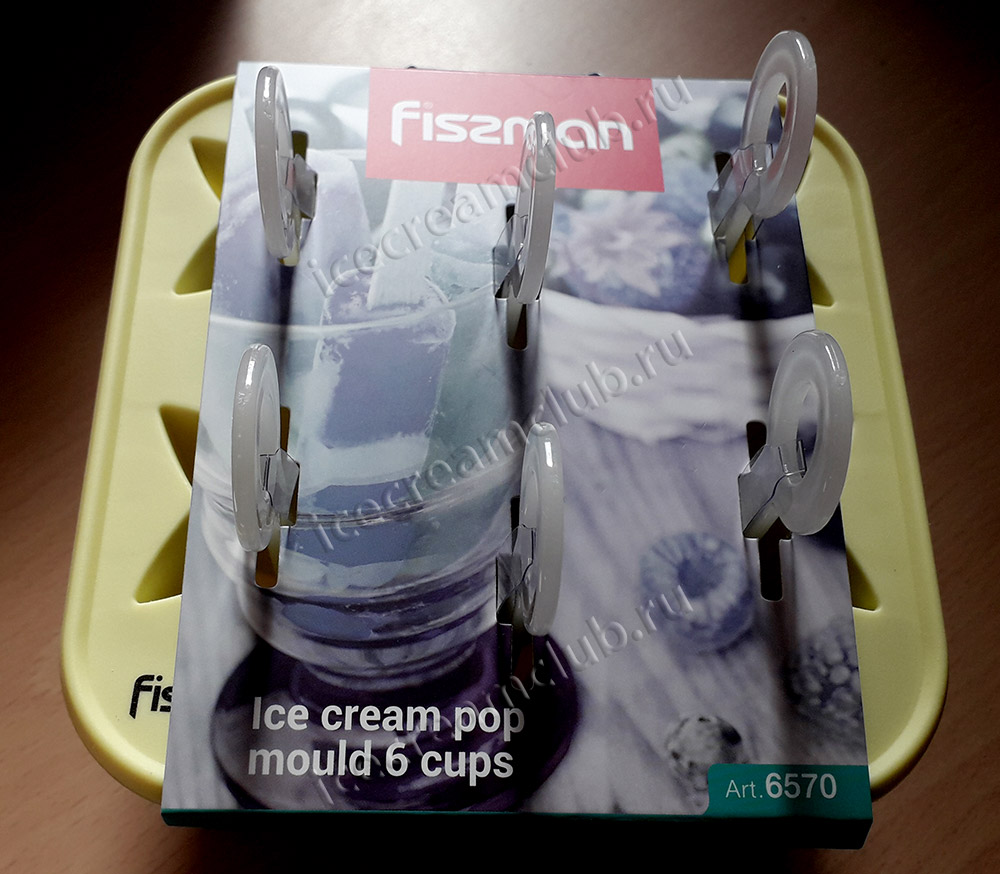 Первое дополнительное изображение для товара Форма для мороженого и фруктового льда Fissman 6570