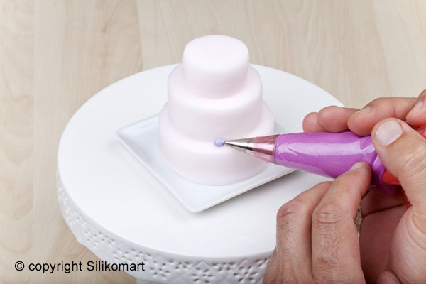 Пятое дополнительное изображение для товара Форма для выпечки СИЛИКОНФЛЕКС мини тортики