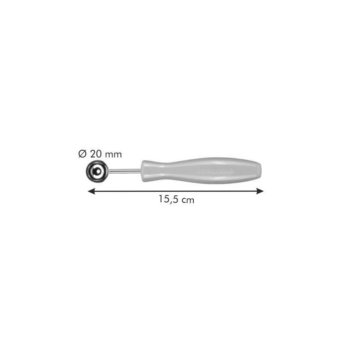 Девятое дополнительное изображение для товара Ложка для вырезания шариков 2 см, PRESTO CARVING Tescoma 422021