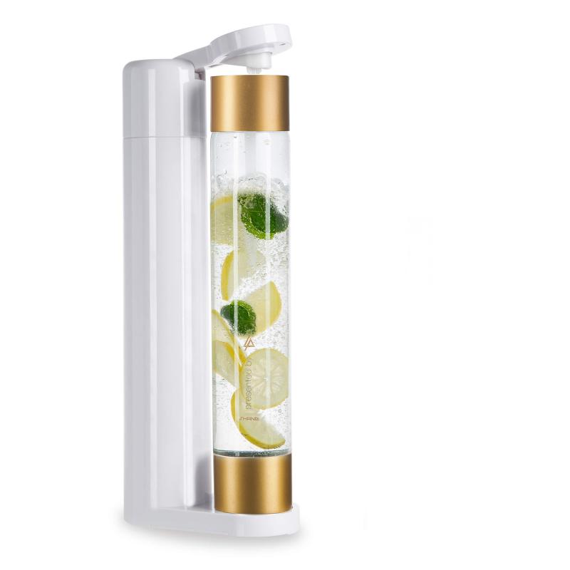 Первое дополнительное изображение для товара Сифон для газирования воды и напитков Home Bar Elixir Max 0.8л белый