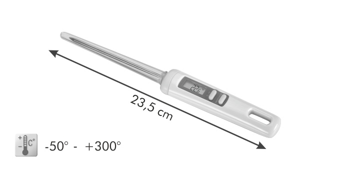 Девятое дополнительное изображение для товара Электронный термометр с щупом DELICIA Tescoma 630126